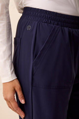 High Performance Stretch 25" Technical Pull-On Pants-Deepblue