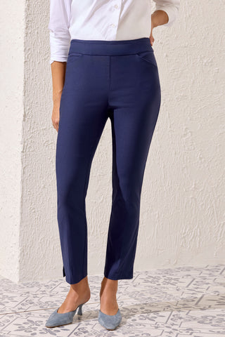 Pantsalon Cheville À Enfiler Flatten It®-Bleu Jet