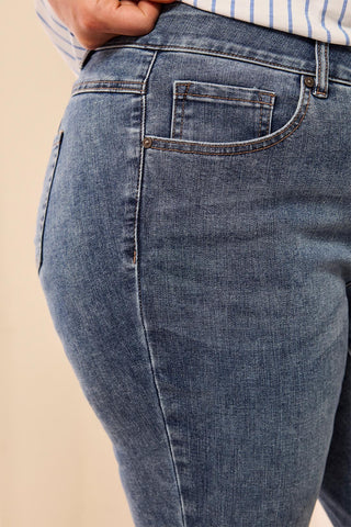 Size Inclusive Sophia Curvy Fit Ankle Jeans-Dk.Vintage