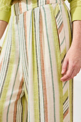 Flowy Wide-Leg Pants With Pockets-Kiwizest