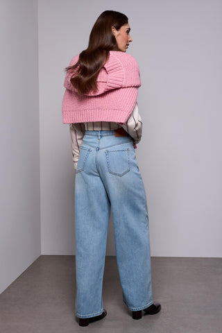 BLUE THREAD Drama Wide Leg Jenna Denim Jeans-Outoftheblue