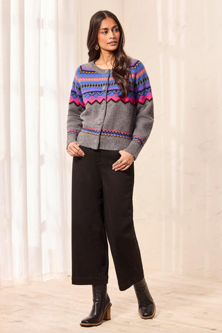 Audrey Boundless Stretch Crop Wide Leg Denim Jeans-Black