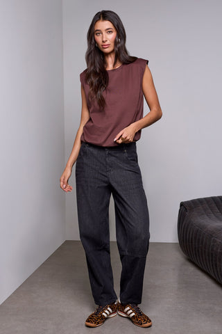 BLUE THREAD Audrey Relaxed Barrel Ankle Denim Jeans-Filmnoir