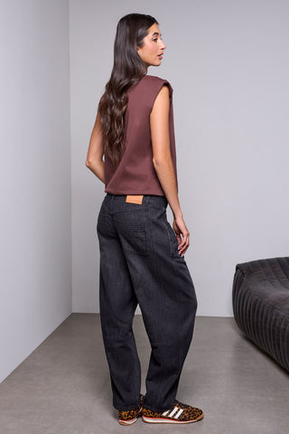 BLUE THREAD Audrey Relaxed Barrel Ankle Denim Jeans-Filmnoir