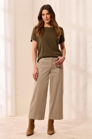 Comfort Stretch High Rise Palazzo Pants-Fossil