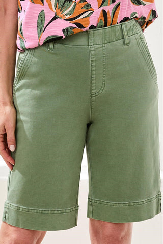 Bermuda En Jean À Enfiler-Mousse