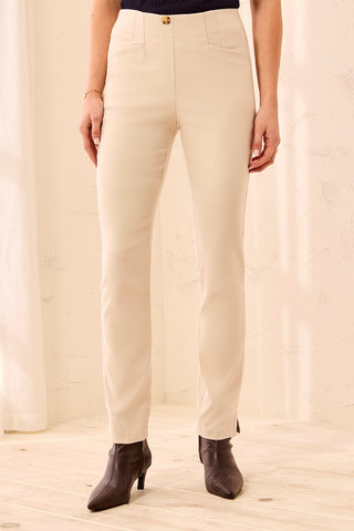 Flatten It® Slim Pull-On Ankle Pants-Moonstone