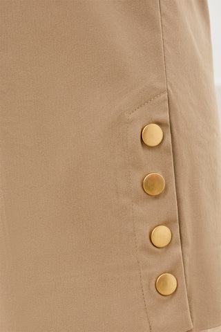 Flatten It® Tummy Control Wide Leg Pull-On Capris Pants-Beach