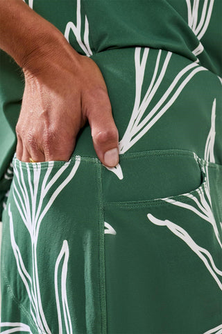 UPF 50+ High Performance Stretch Skort-Greenery