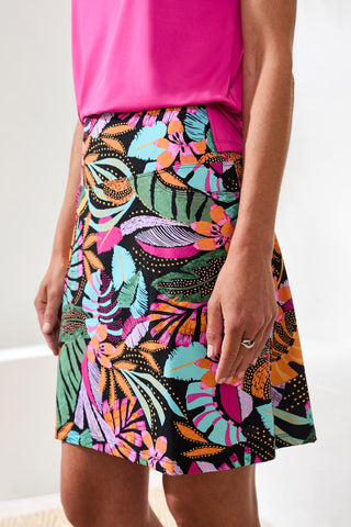 UPF 50+ High Performance Stretch Skort-Tropical