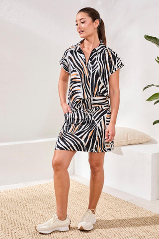 UPF 50+ High Performance Stretch Skort-Tuscantan