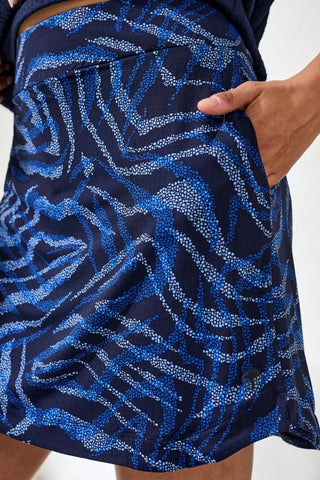 UPF 50+ High Performance Pull-On Skort-Aquatic