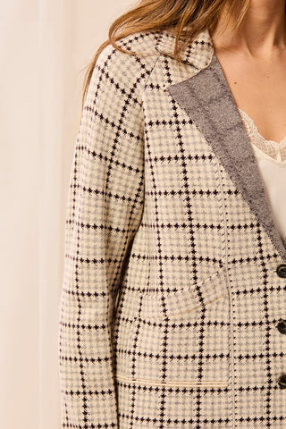 Soft Viscose Long Sleeve Lapel Collar Button Front Cardigan-Espresso