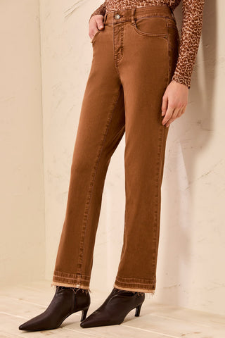 Sophia Curvy Micro Flare Jeans-Hazelwood