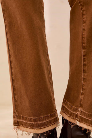 Sophia Curvy Micro Flare Jeans-Hazelwood