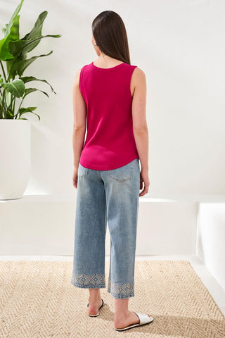 Wear Two Ways Versatile Tank Top-Gardenia